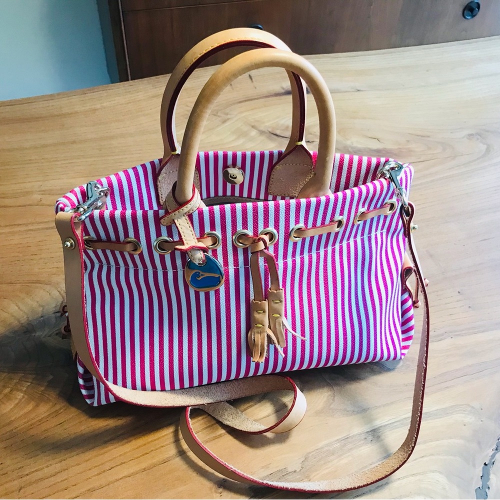 Dooney & Bourke Vintage Tassel Tote Bag